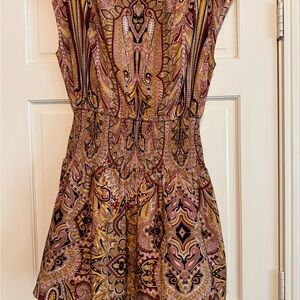 Express Multicolor Paisley dress